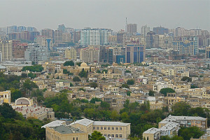 cityscape of Azerbaijan